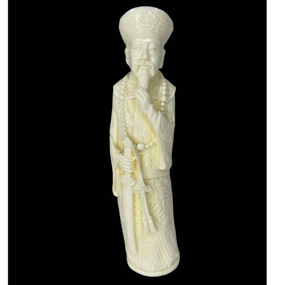 Vintage Chinese Sculptures Figurines Resin - Picture 8 of 10